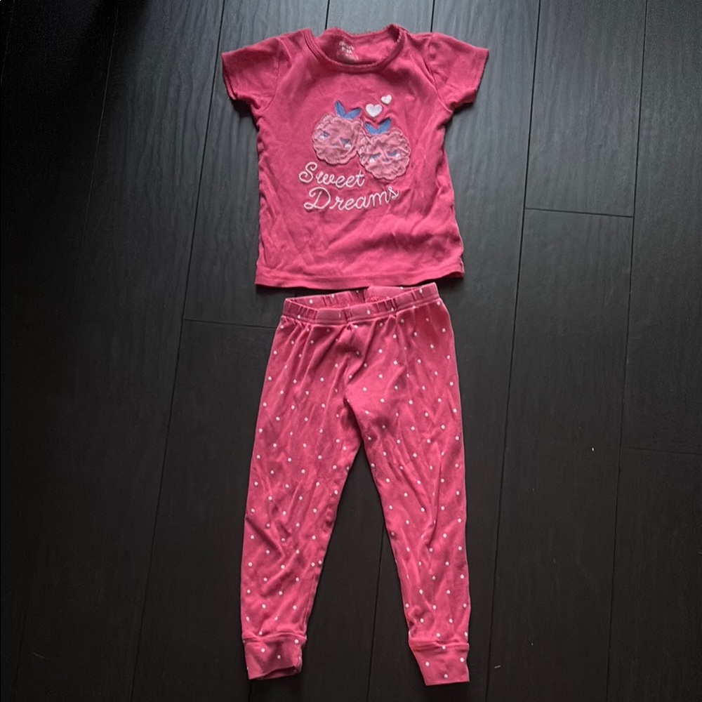 Carter's Pink Pajama Set for Cozy Nights